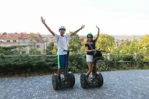 Fun ride on Segway in Prague