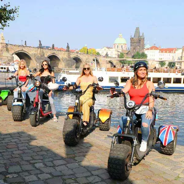 Trike tour of Prague