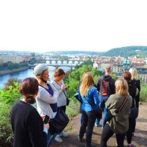 Viewpoint in Letná Park