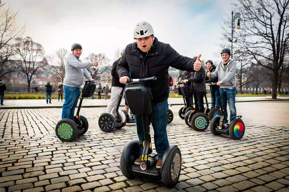 Segway Fun Beer tours Prague On Segway tours